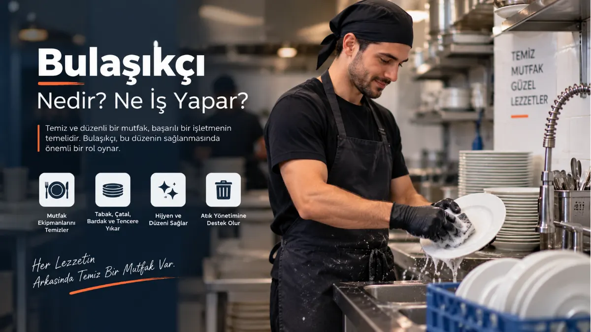 Bulaşıkçı Nedir? Ne İş Yapar?